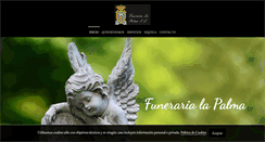 Desktop Screenshot of funerarialapalmasl.com