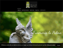Tablet Screenshot of funerarialapalmasl.com